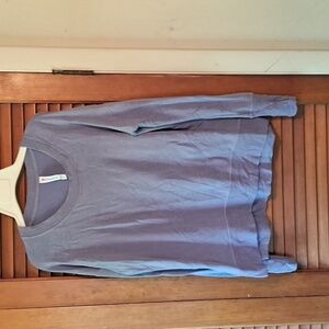 Athleta woman size medium purple very soft pullover sweatshirt